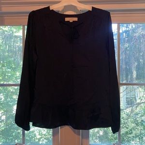 Loft Navy Blouse Never Worn!